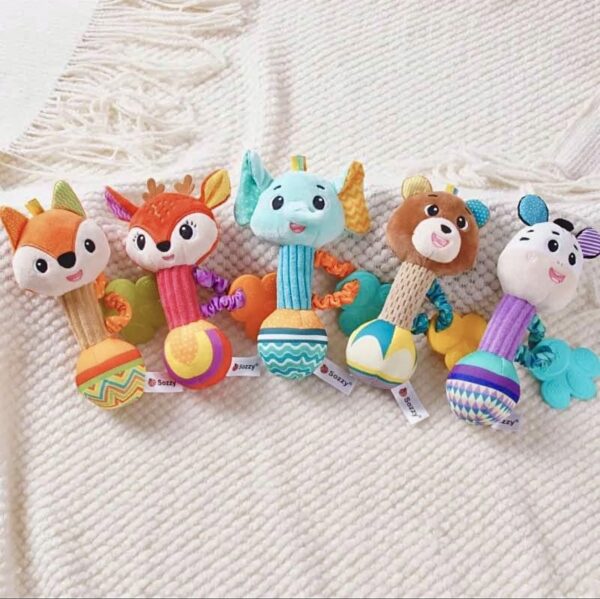 Animal Hand Rattles